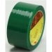 3M Scotch Box Sealing Tape Green 48 mm X 100 M - 36 Per Case 371-GREEN-48MMX100M